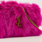 세인트 로랑의 여성용 케이트 인조 모피 가방 이미지 - 가을-겨울 2025 - 상세보기_2