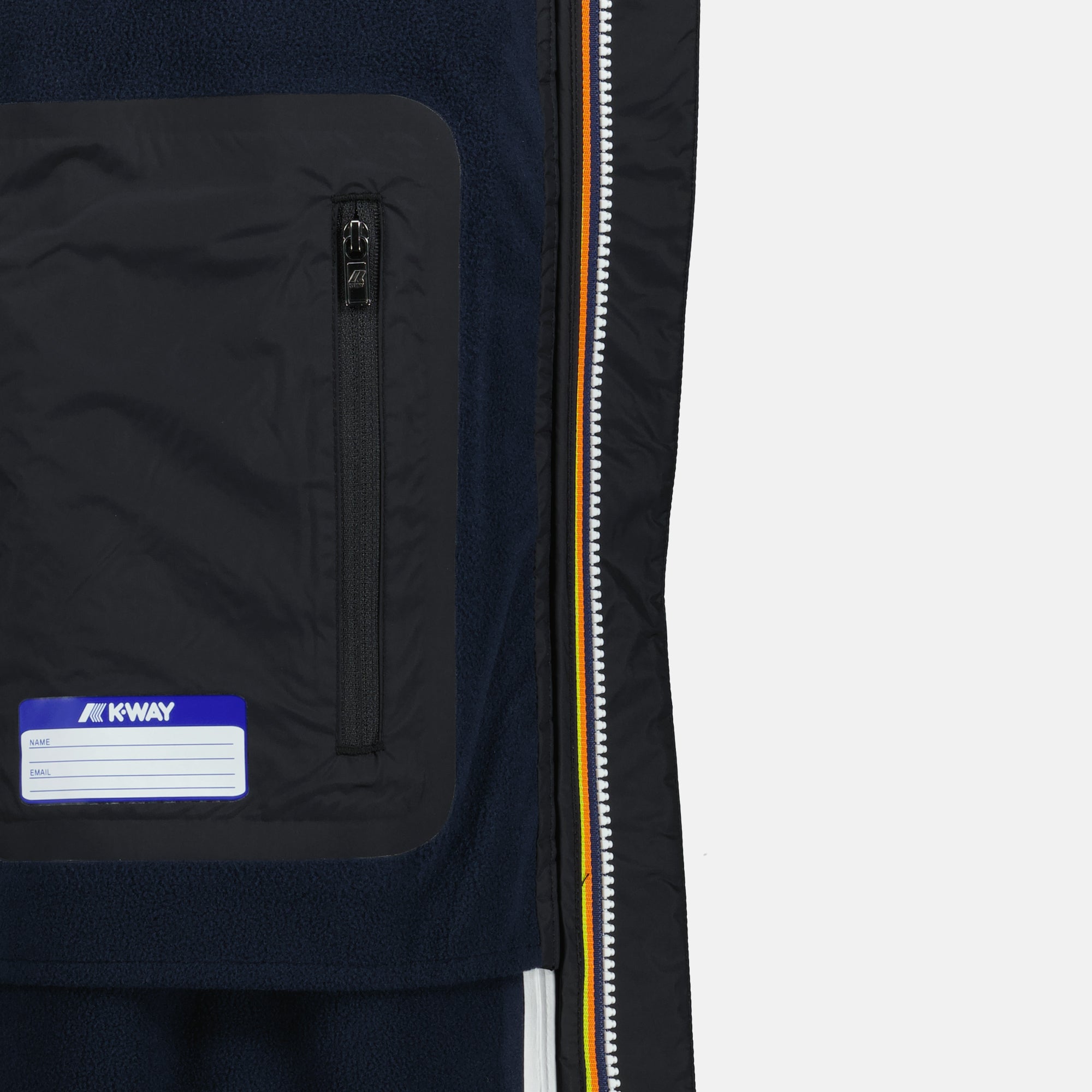 K-Way 브랜드의 남성용 토마스 롱 파카 이미지 - 2025 가을-겨울 시즌 - 상세 보기 2