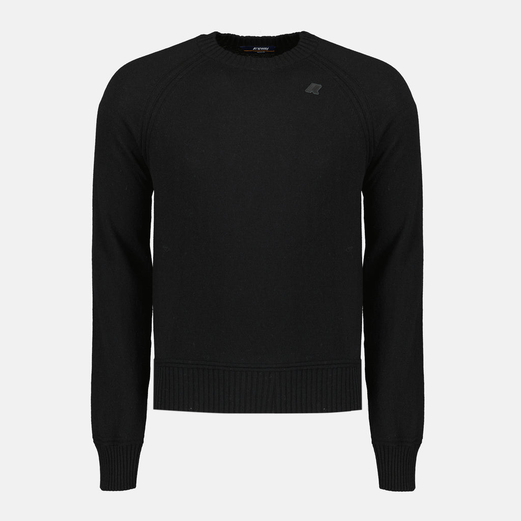 Image of the Sebas wool sweater from the K-Way brand for Men - Autumn-Winter Season 2025 - Front View