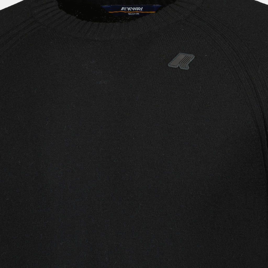 Image of the Sebas wool sweater from the K-Way brand for Men - Autumn-Winter Season 2025 - Detailed View_1