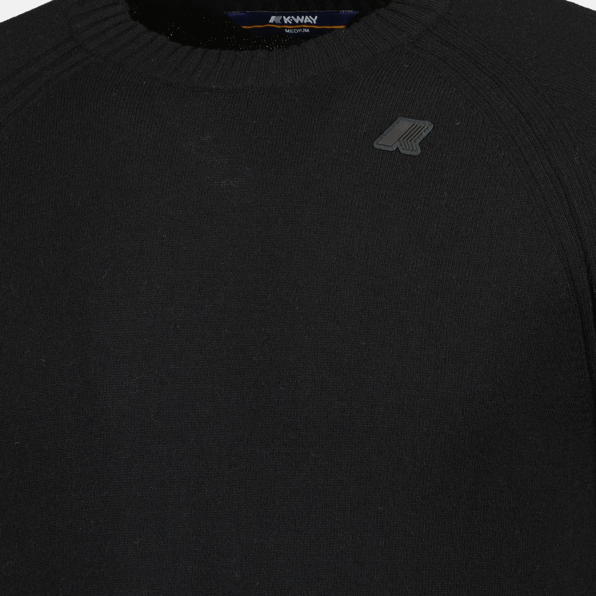 Image of the Sebas wool sweater from the K-Way brand for Men - Autumn-Winter Season 2025 - Detailed View_1