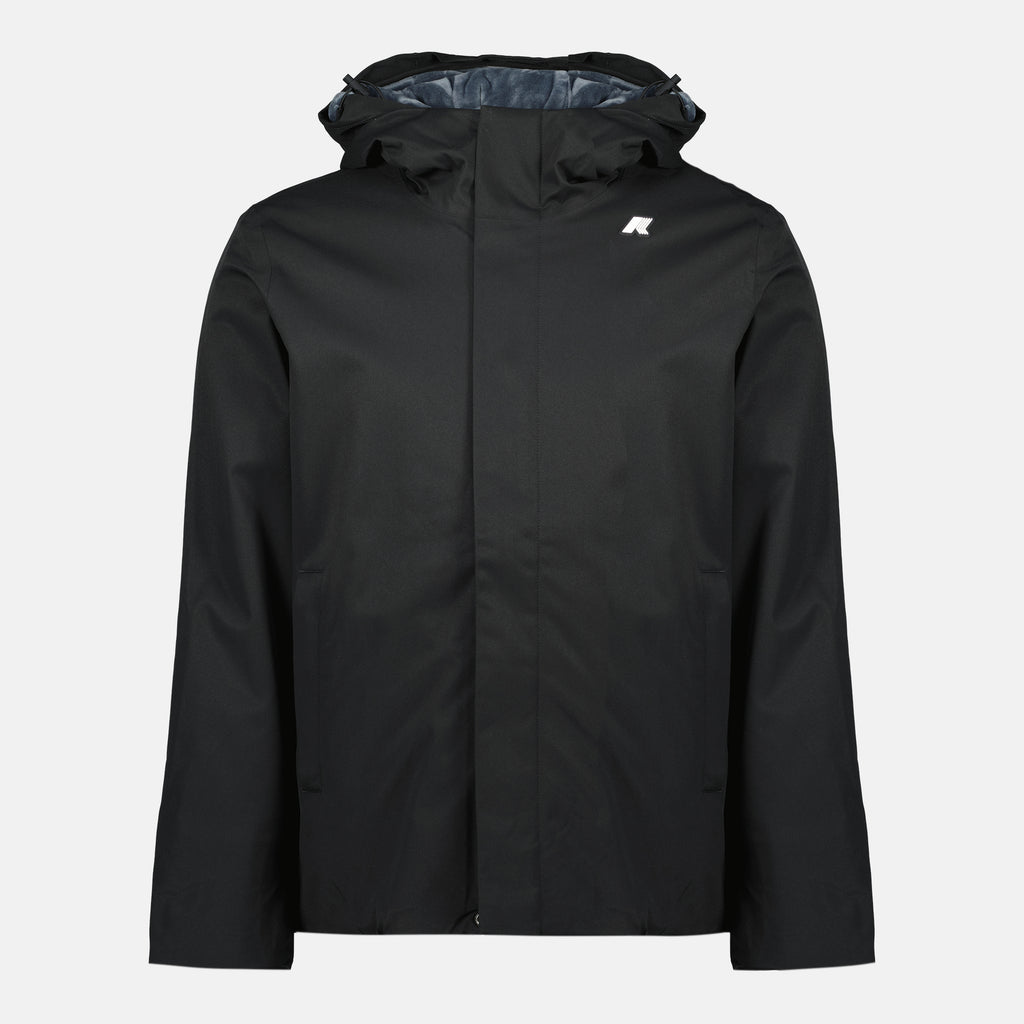 Immagine dell'articolo Giacca Jacko Twill Marmota del marchio K-Way per Uomo - Stagione Autunno-Inverno 2025 - Vista Frontale