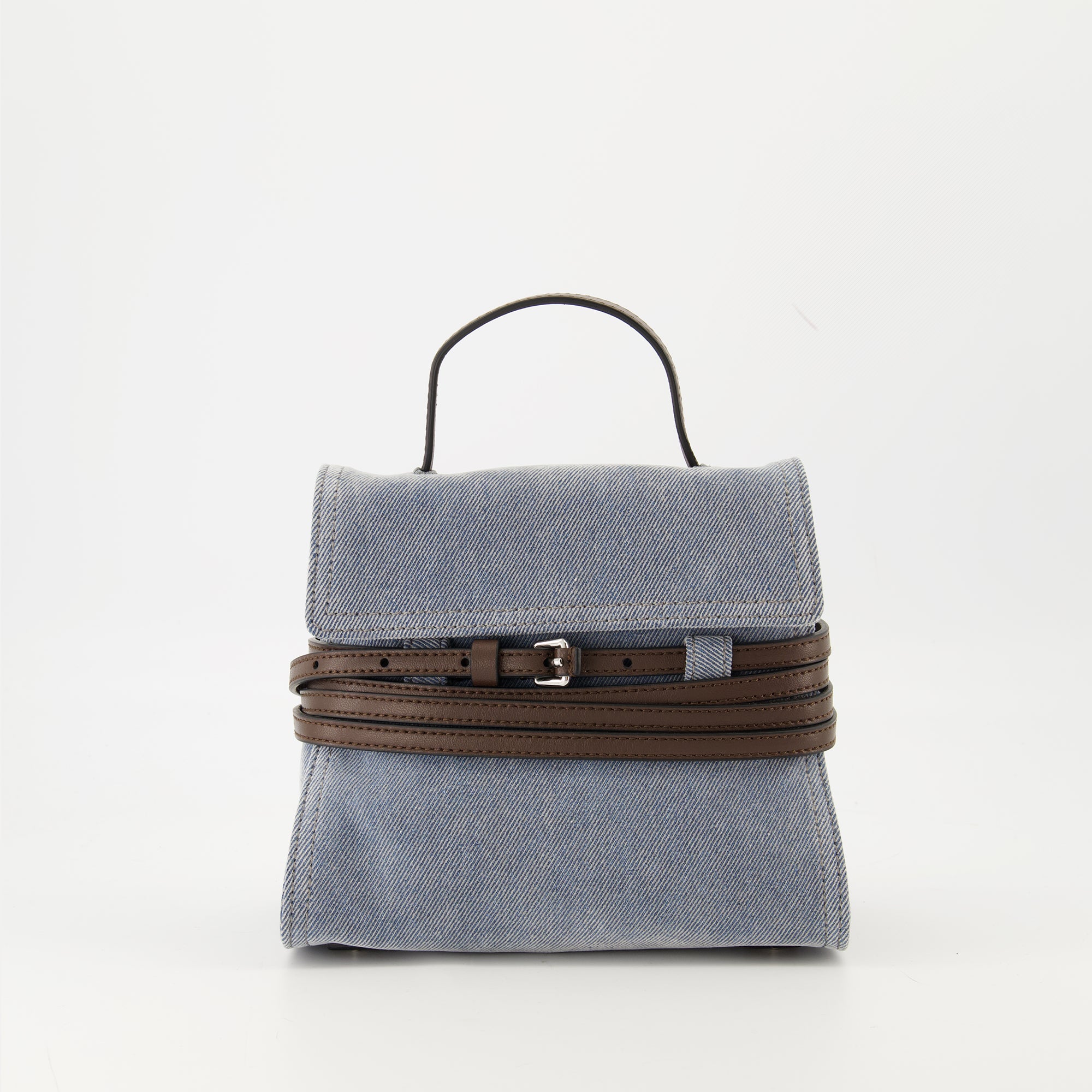 Sacs à main et épaule Tie Me Small Bag Moschino Bleu Femme
