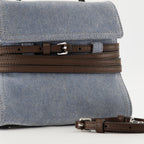 Sacs à main et épaule Tie Me Small Bag Moschino Bleu Femme