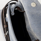 Sacs à main et épaule Tie Me Small Bag Moschino Bleu Femme