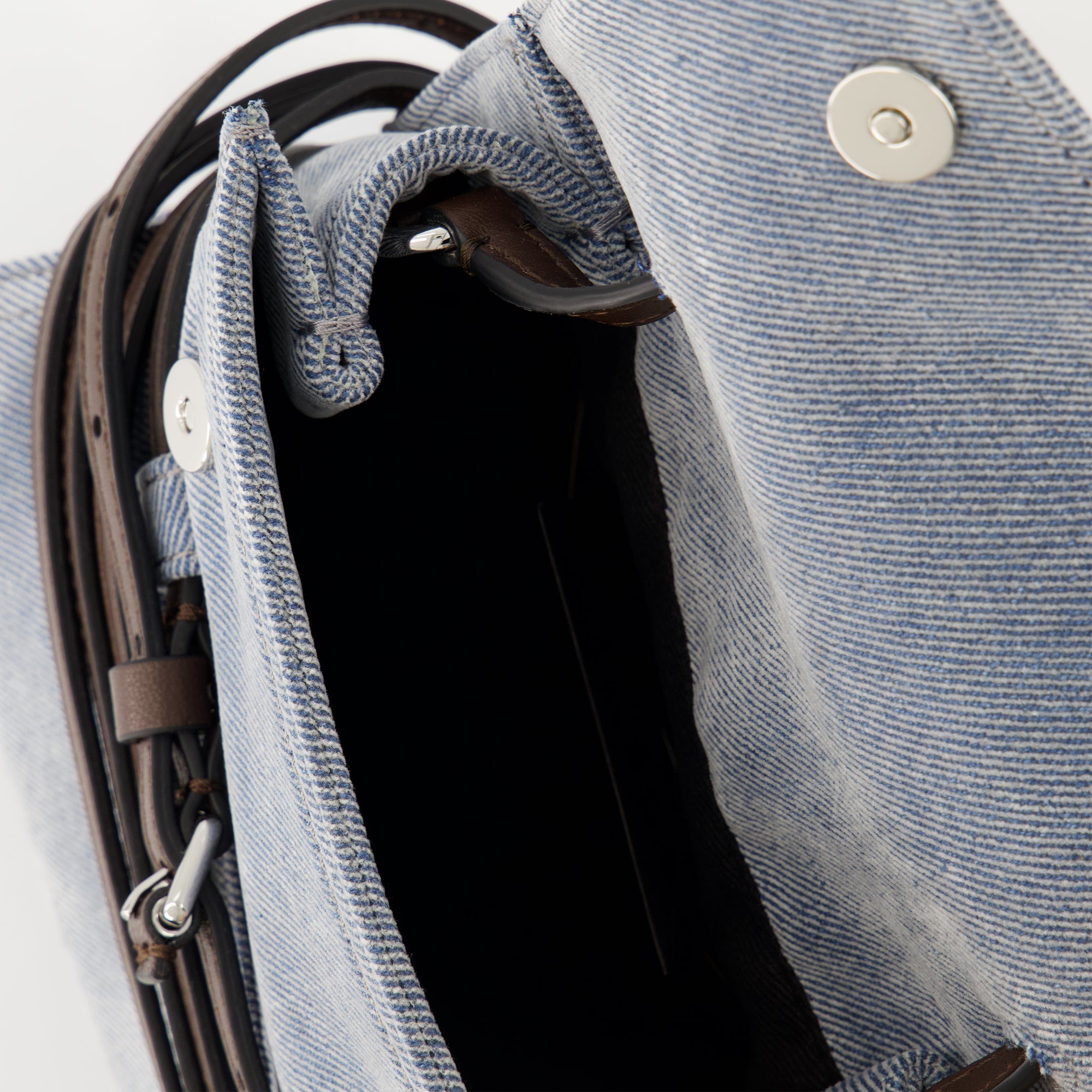 Sacs à main et épaule Tie Me Small Bag Moschino Bleu Femme