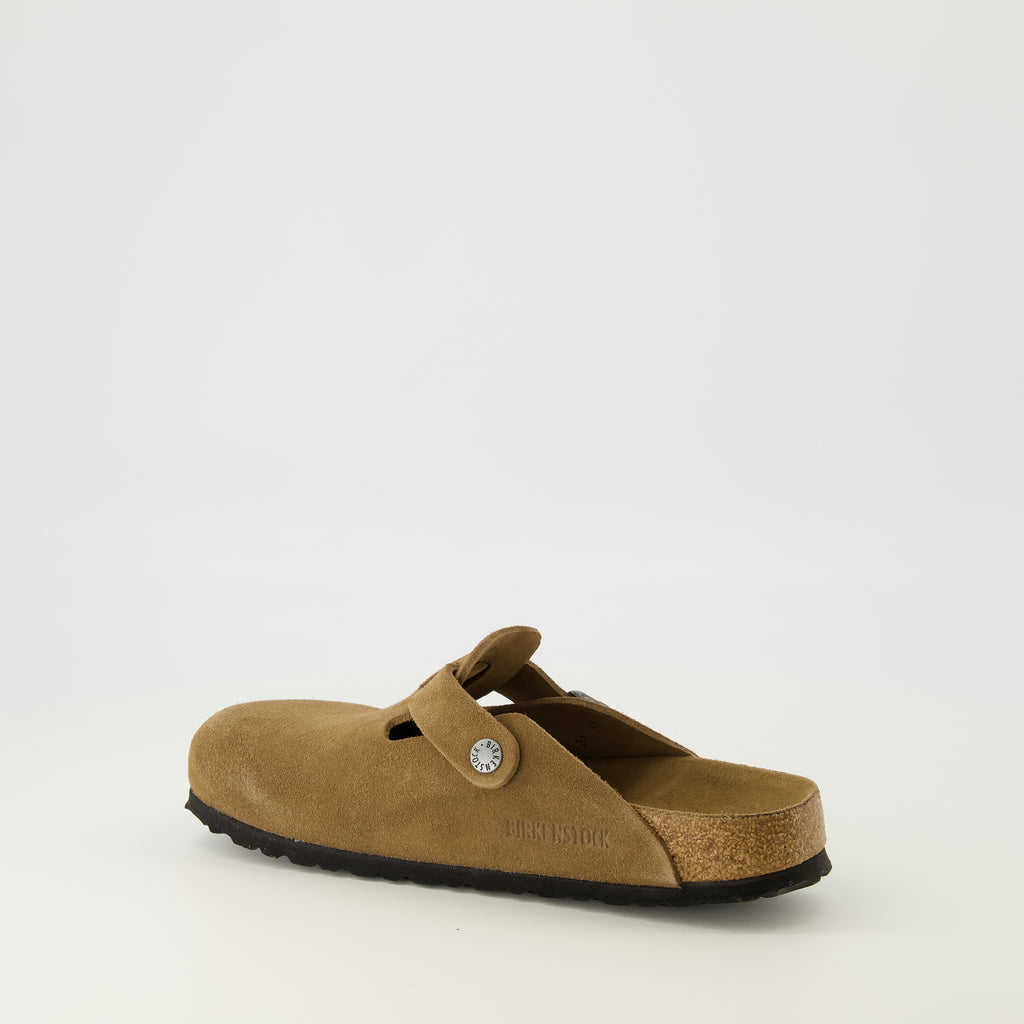 Image de l'article Mules Boston de la marque Birkenstock pour Unisex - Saison Automne-Hiver 2025 - Vue détaillée de haut