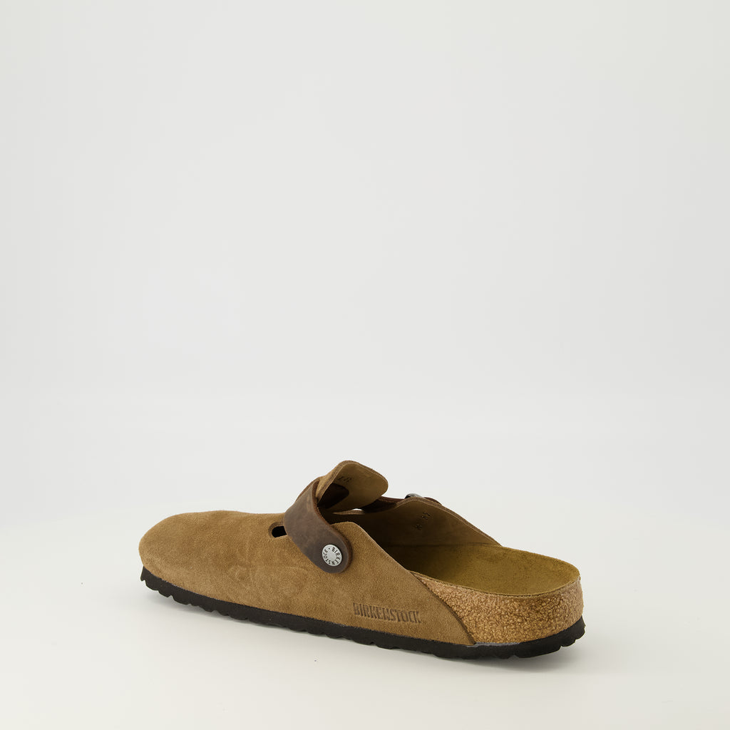 Image de l'article Mules Boston de la marque Birkenstock pour Homme - Saison Automne-Hiver 2025 - Vue arrière