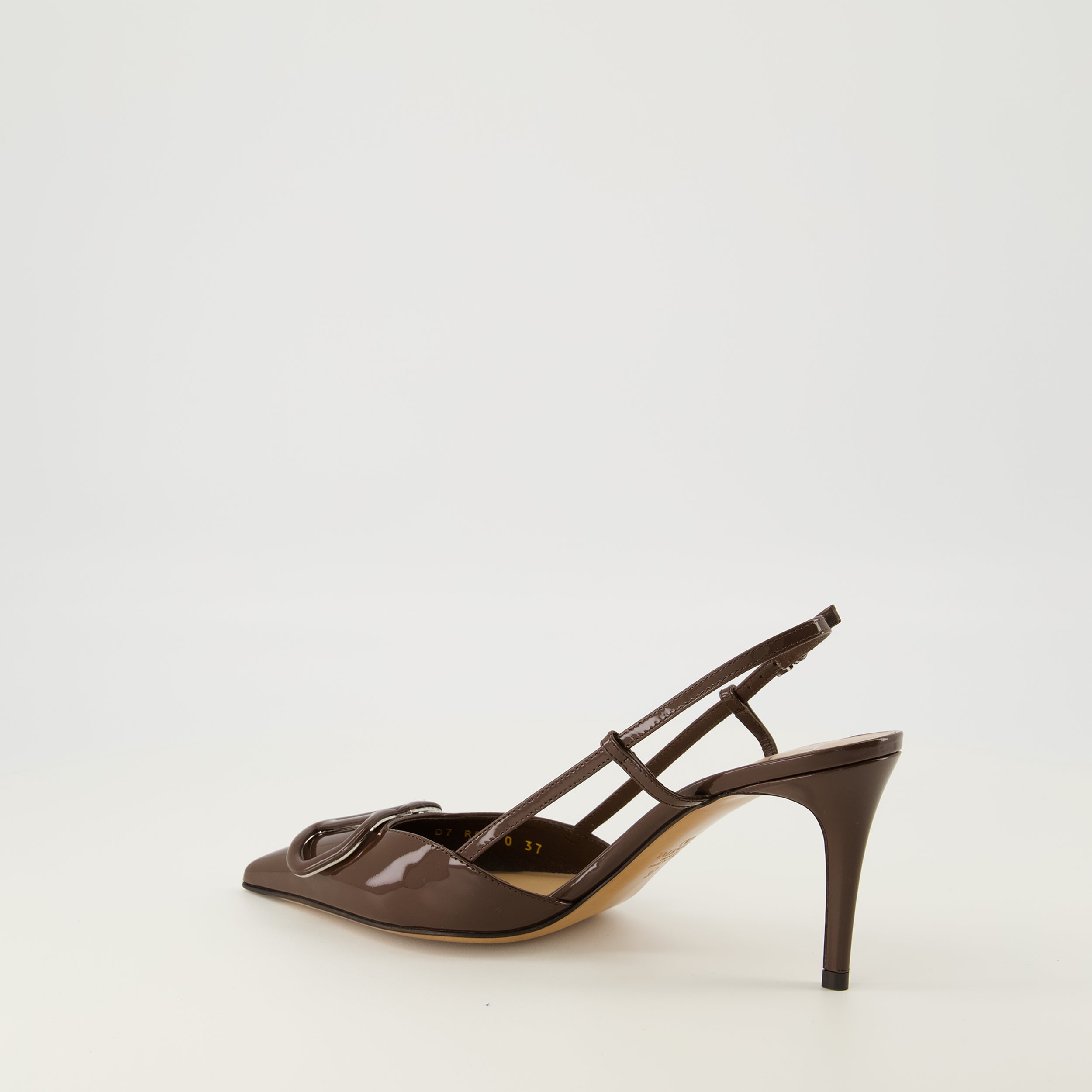 Image de l'article Escarpins VLogo de la marque Valentino Garavani pour Femme - Saison Automne-Hiver 2025 - Vue trois quarts arrière droite