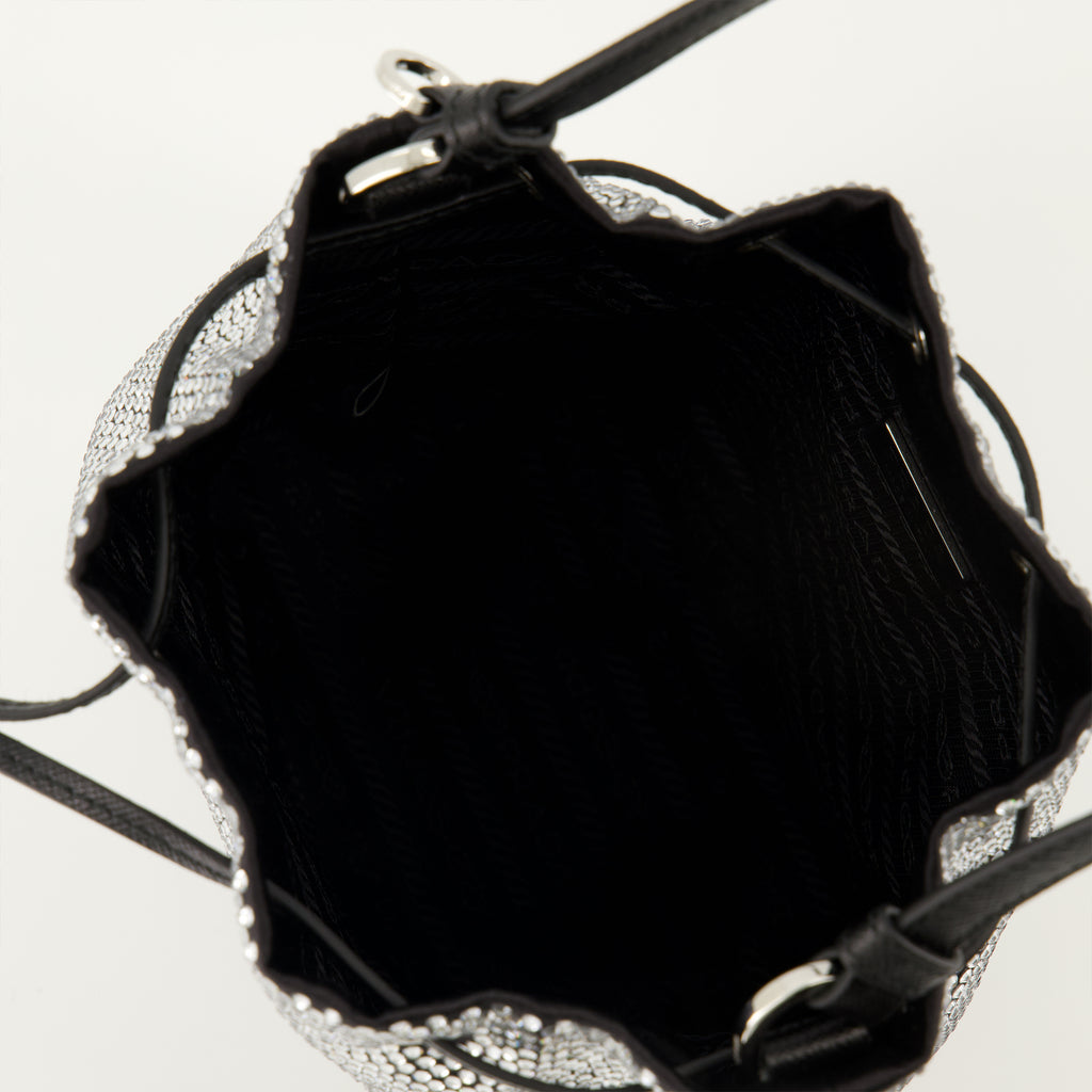 プラダブランドの女性用デュエットストーンバッグの画像 - 秋冬2025 - 詳細ビュー3