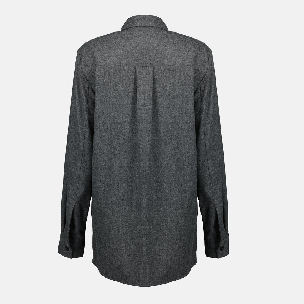 Imagem da camisa Auryn da marca Khaite para Mulheres - Outono-Inverno 2025 - Vista Traseira