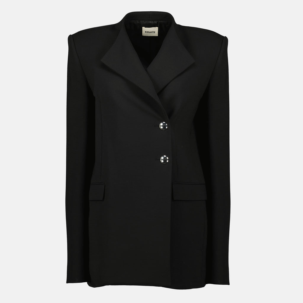 Image de l'article Veste Elona de la marque Khaite pour Femme - Saison Automne-Hiver 2025 - Vue de Face