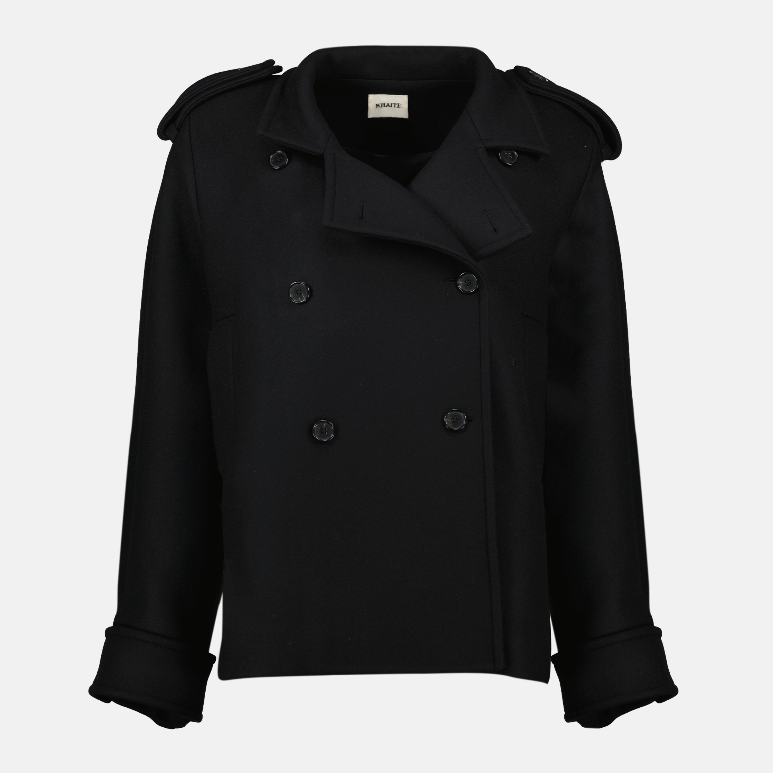 Image de l'article Manteau Dean de la marque Khaite pour Femme - Saison Automne-Hiver 2025 - Vue de Face