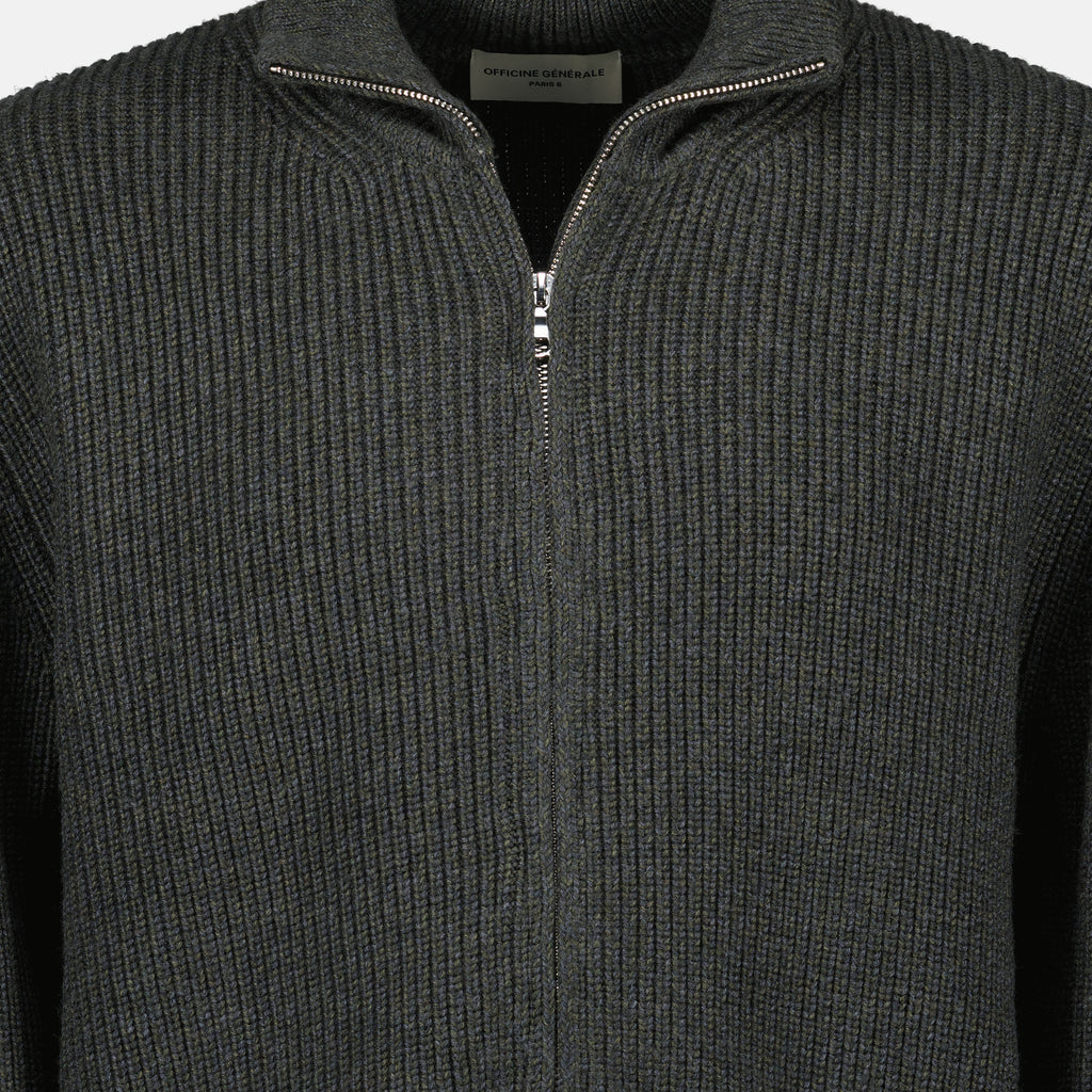 Image of the Finley Jacket by Officine Générale for Men - Autumn-Winter 2025 - Detailed View_2