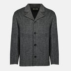 Imagen de la chaqueta Hamid de la marca Officine Générale para Hombre - Temporada Otoño-Invierno 2025 - Vista Frontal