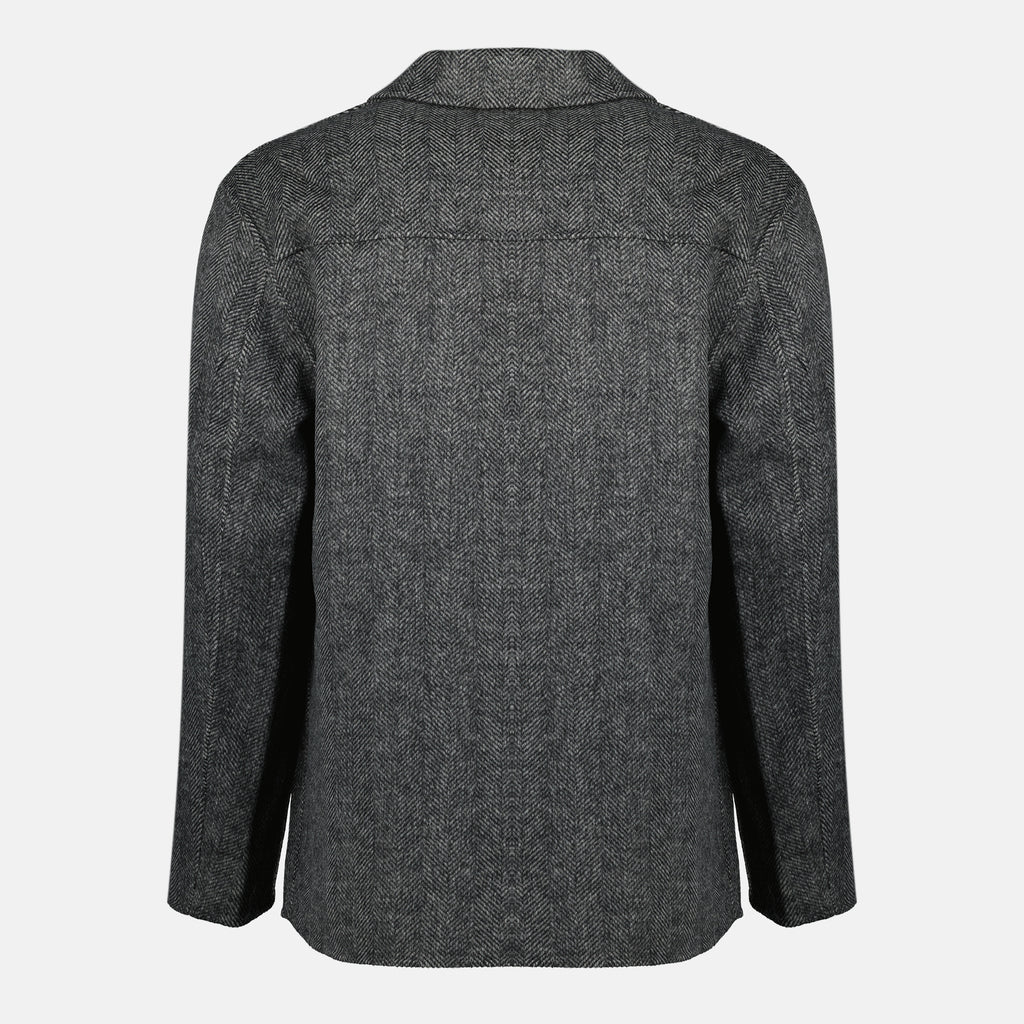 Imagen de la chaqueta Hamid de la marca Officine Générale para Hombre - Temporada Otoño-Invierno 2025 - Vista Posterior