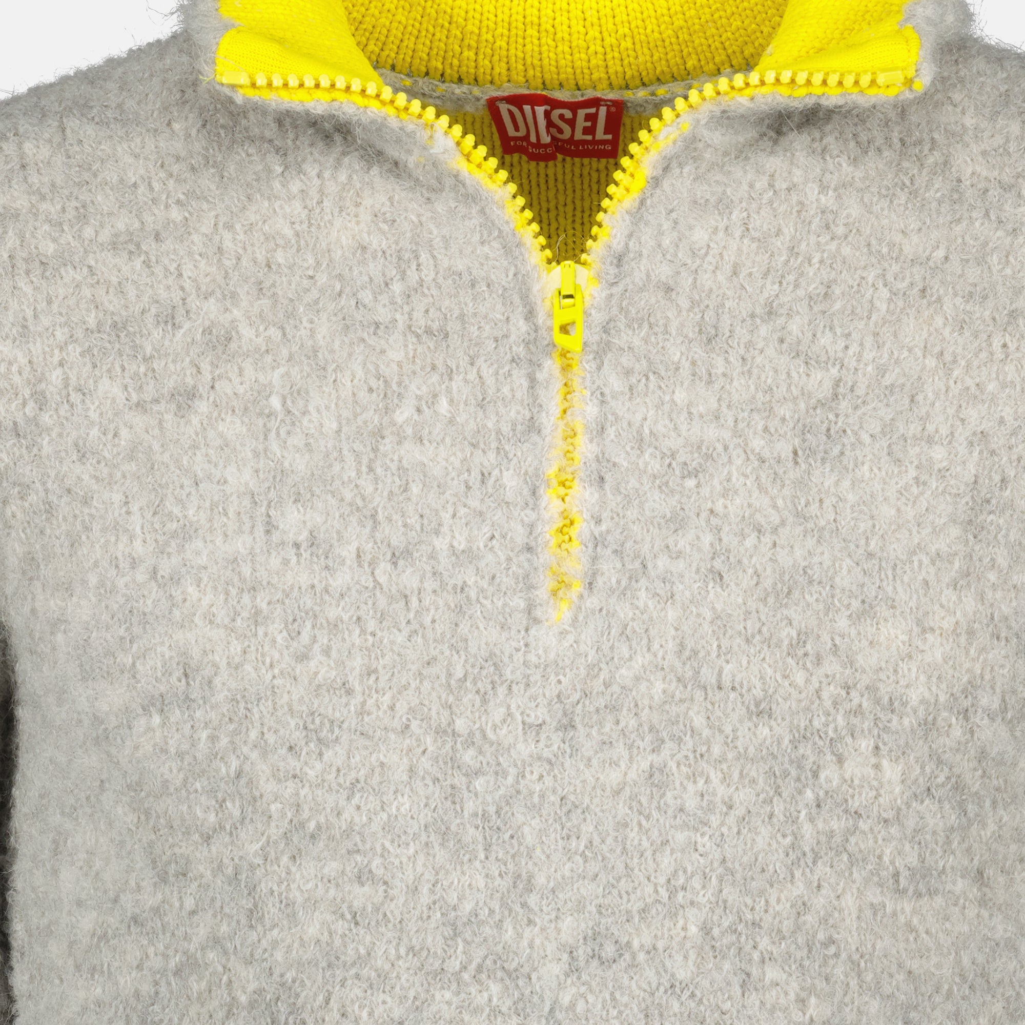 Image de l'article Pull K-Eller de la marque Diesel pour Homme - Saison Automne-Hiver 2025 - Vue détaillée_3