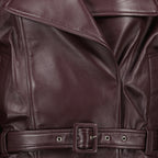Imagen de la chaqueta de cuero de la marca Iro para mujer - Temporada Otoño-Invierno 2025 - Vista Detallada 1