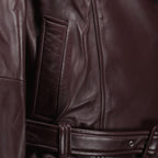 Imagen de la chaqueta de cuero de la marca Iro para mujer - Temporada Otoño-Invierno 2025 - Vista Detallada 2
