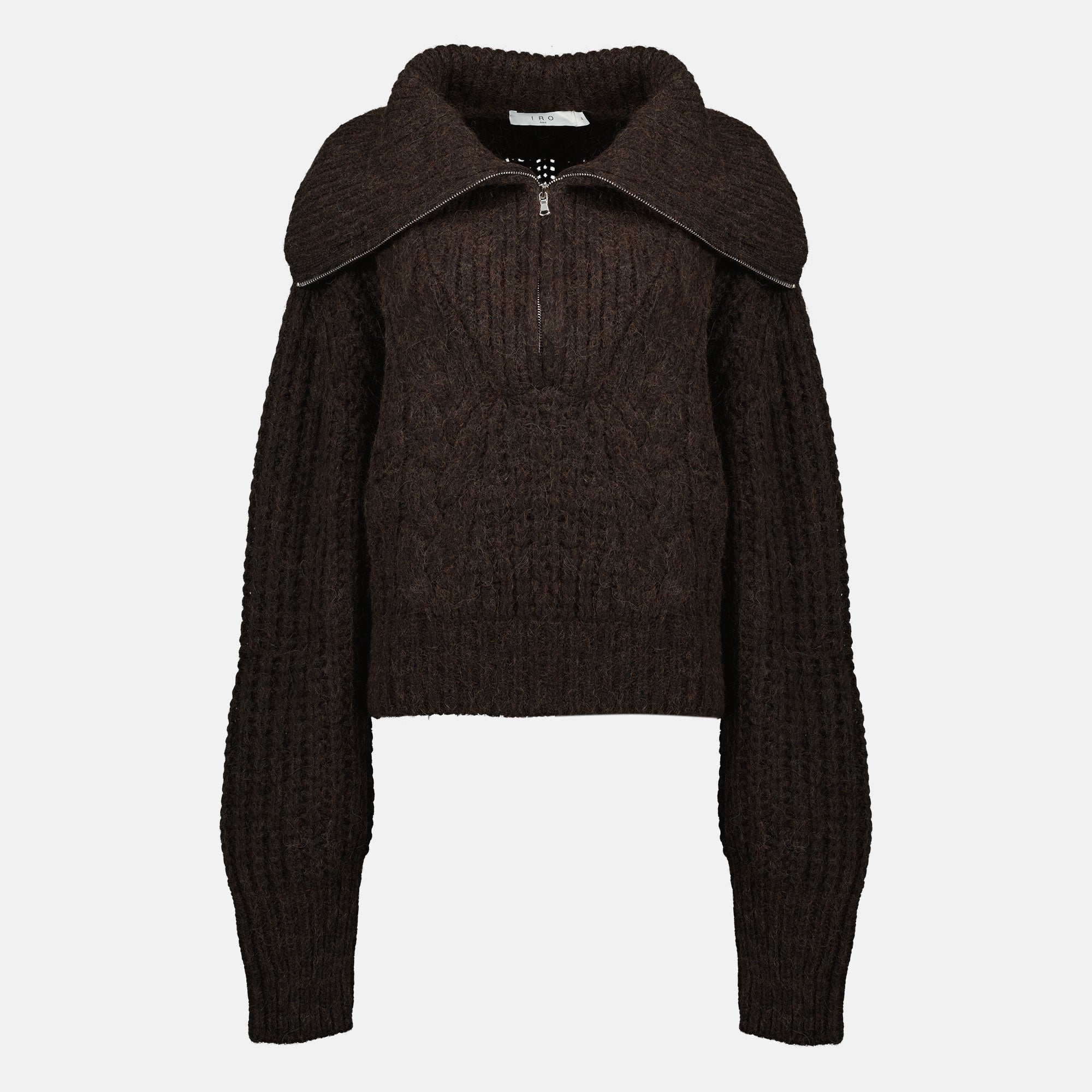 Image de l'article Pulle en maille de la marque Iro pour Femme - Saison Automne-Hiver 2025 - Vue de Face