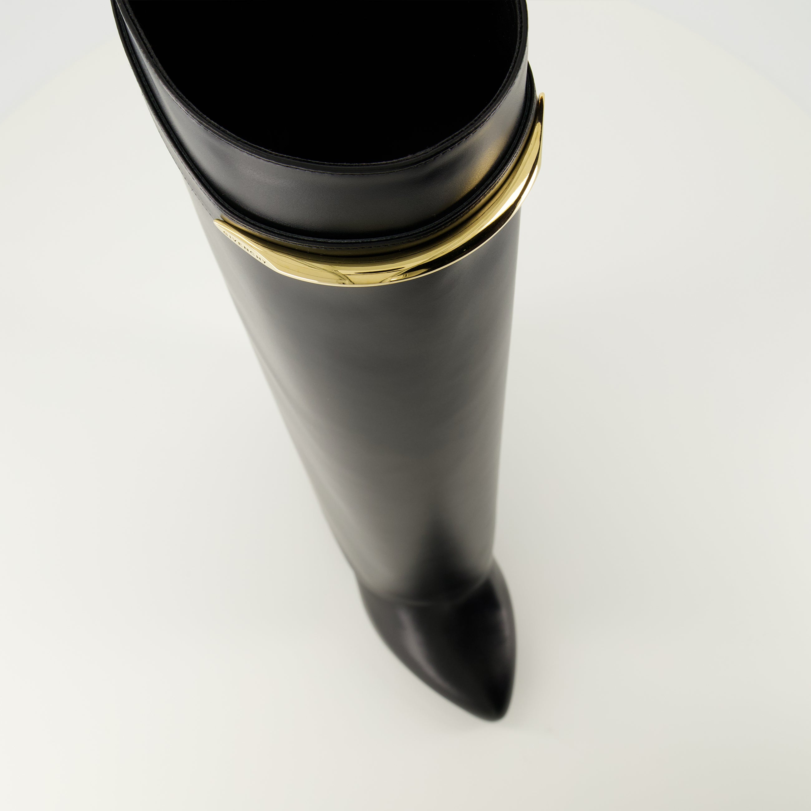 Bottes Bottes Shark en cuir noir Givenchy Noir Femme