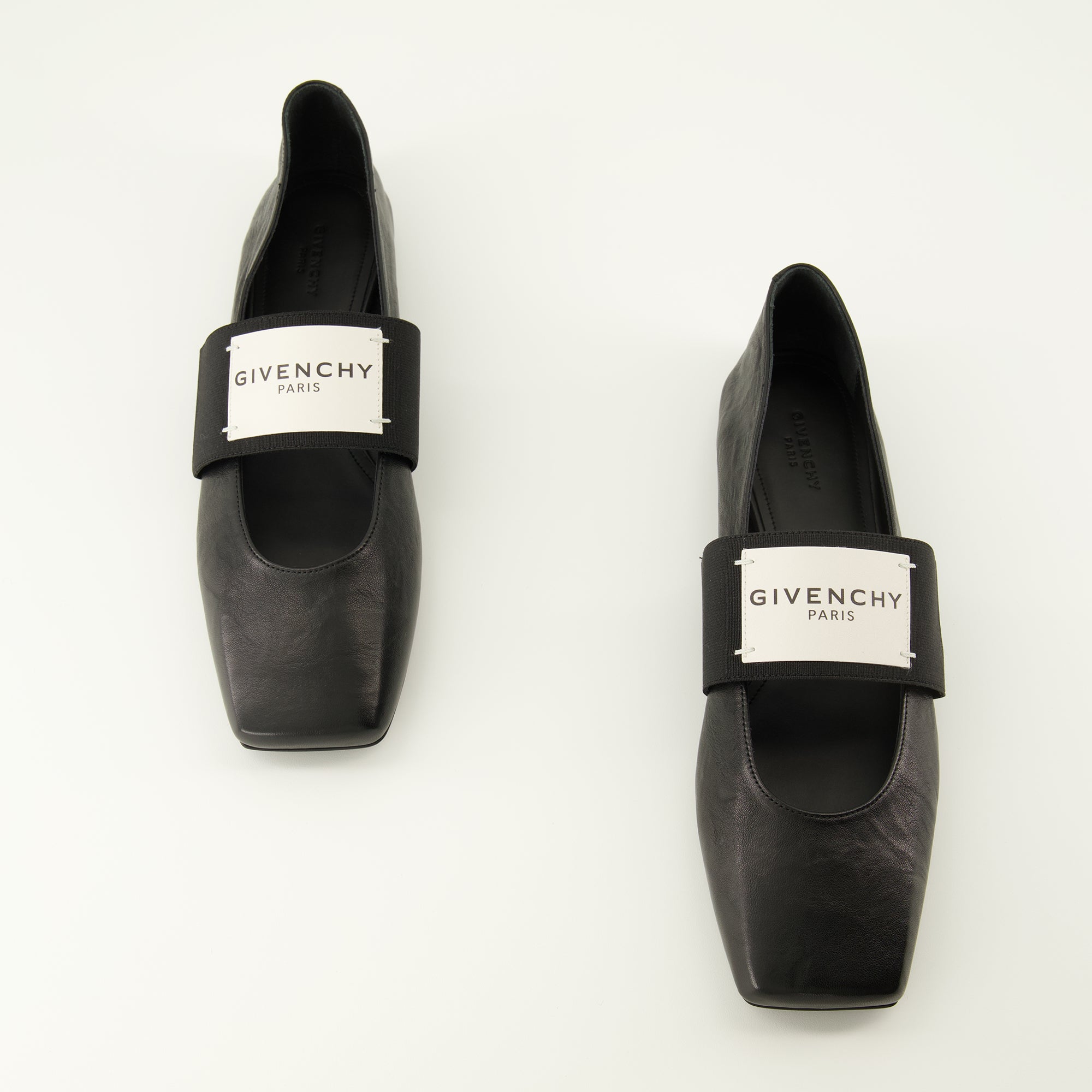 Chaussures plates Ballerines Sliced Square noir Givenchy Noir Femme