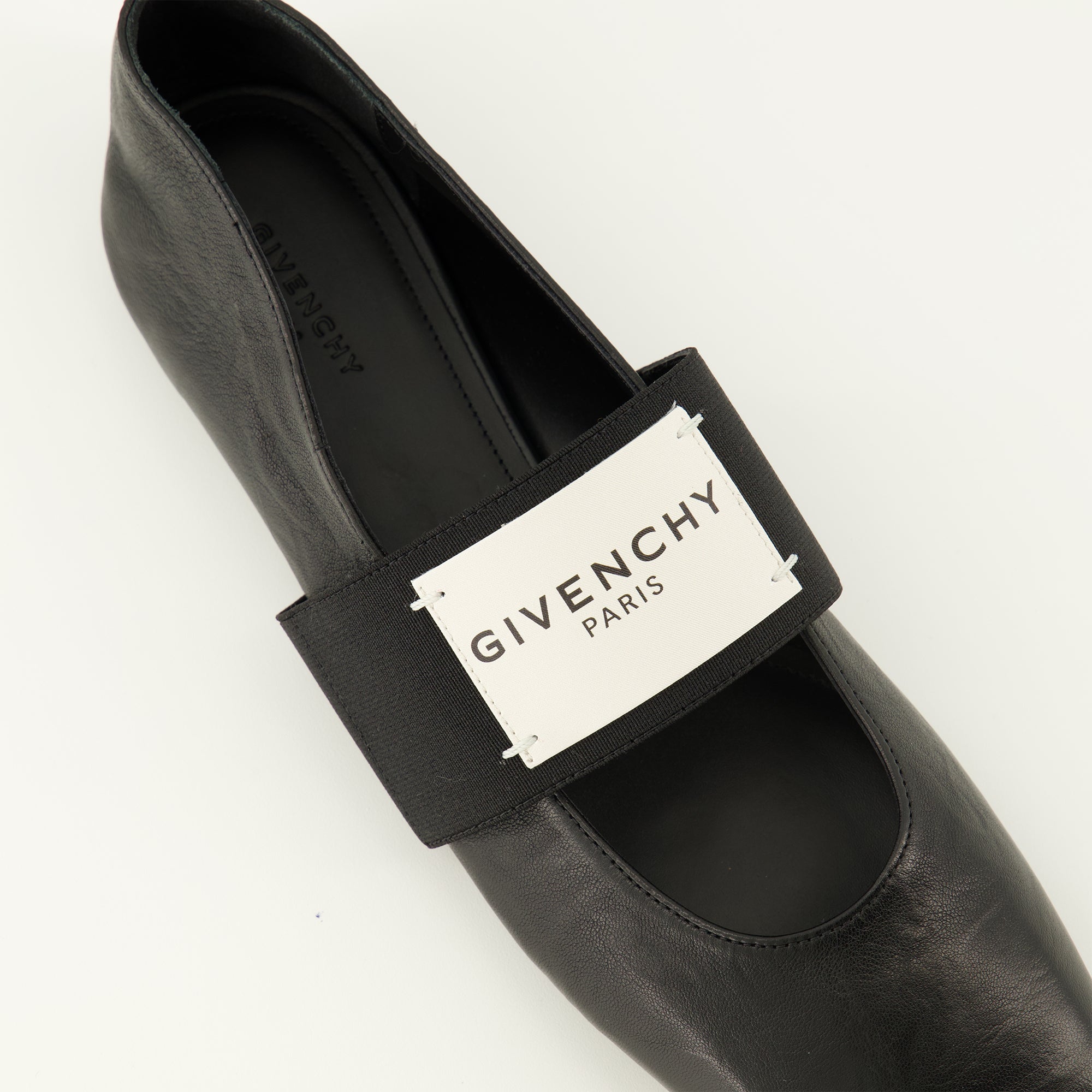 Chaussures plates Ballerines Sliced Square noir Givenchy Noir Femme