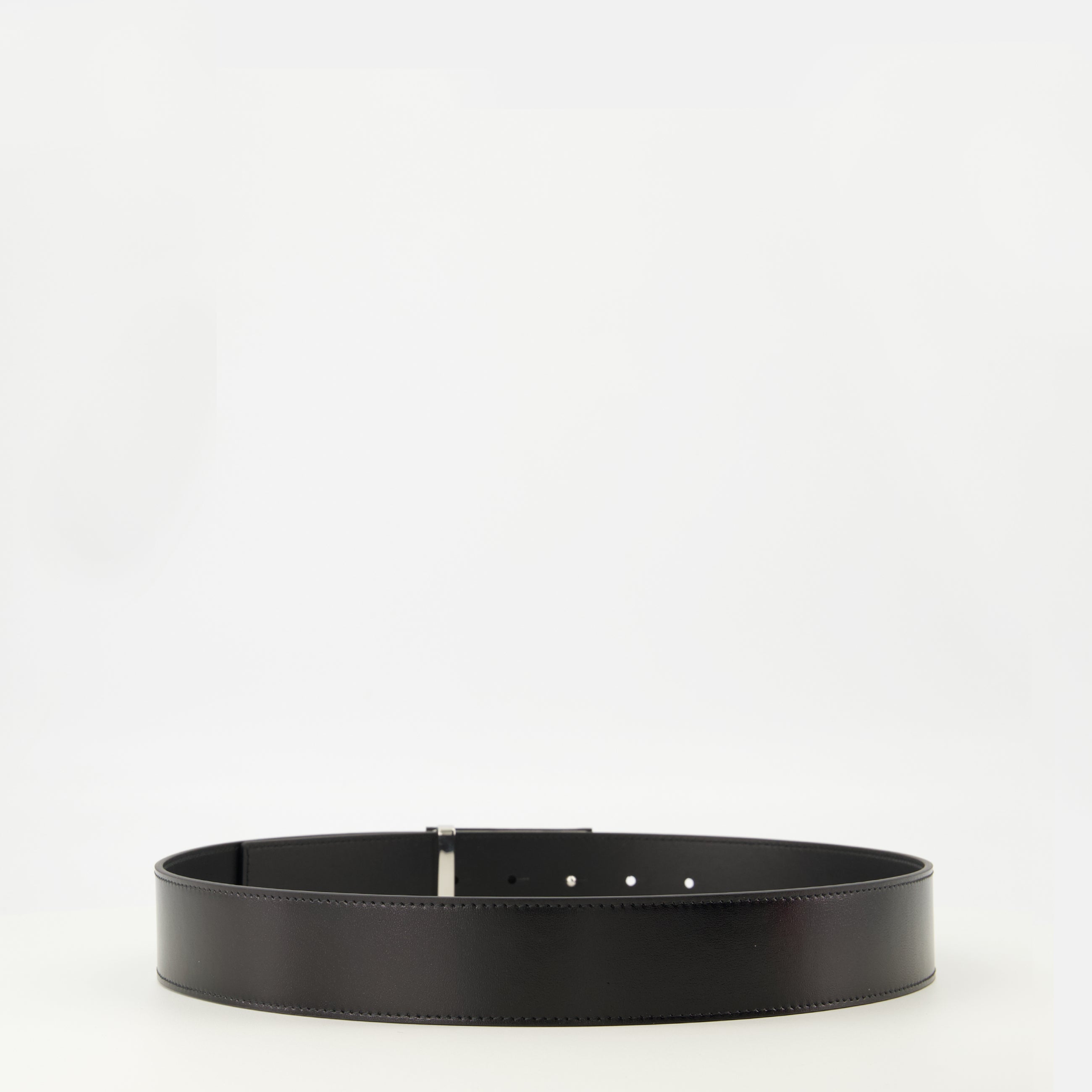 Ceintures Ceinture en cuir noir Givenchy Noir Homme