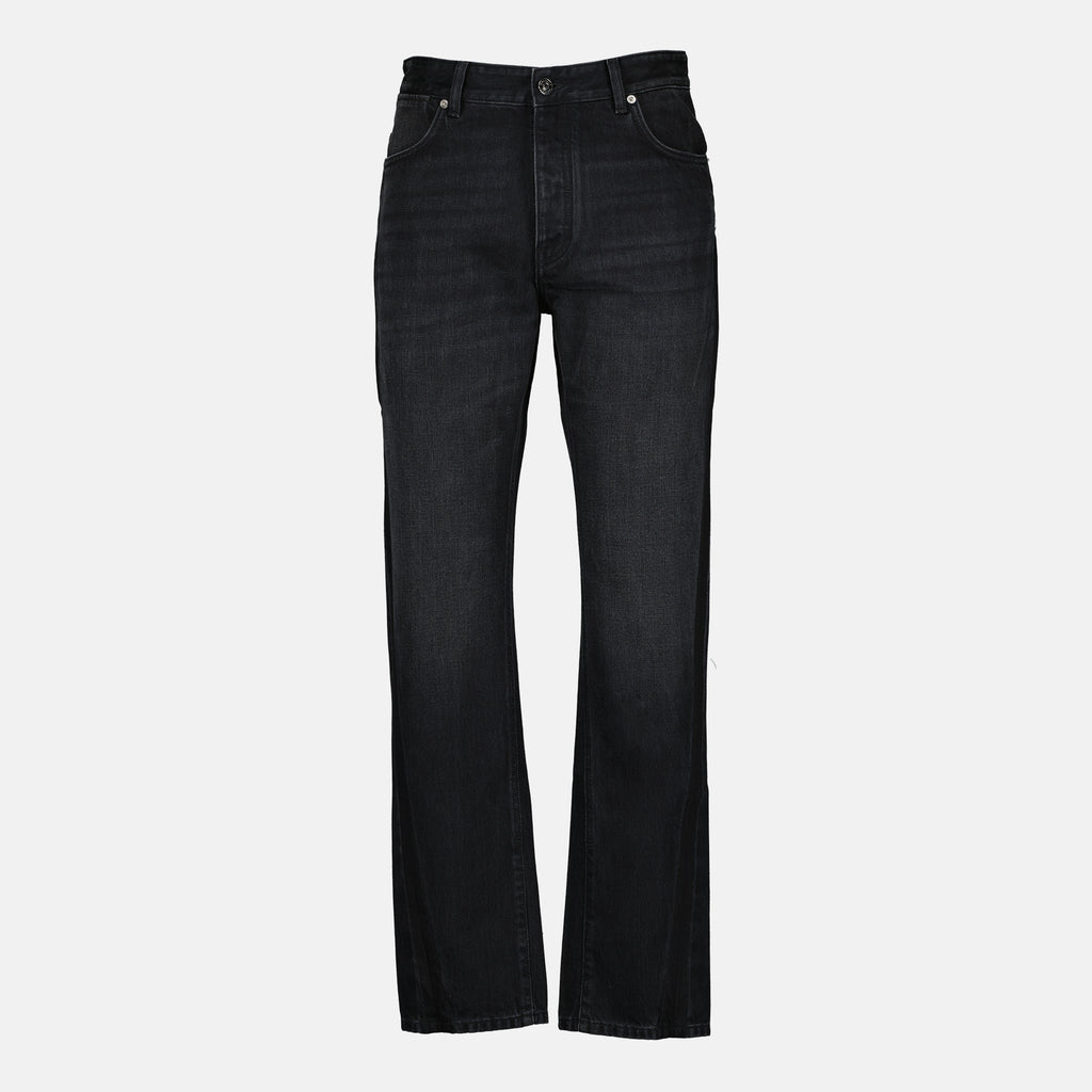Pantalons Seam Jean in Black Denim Givenchy Noir Homme
