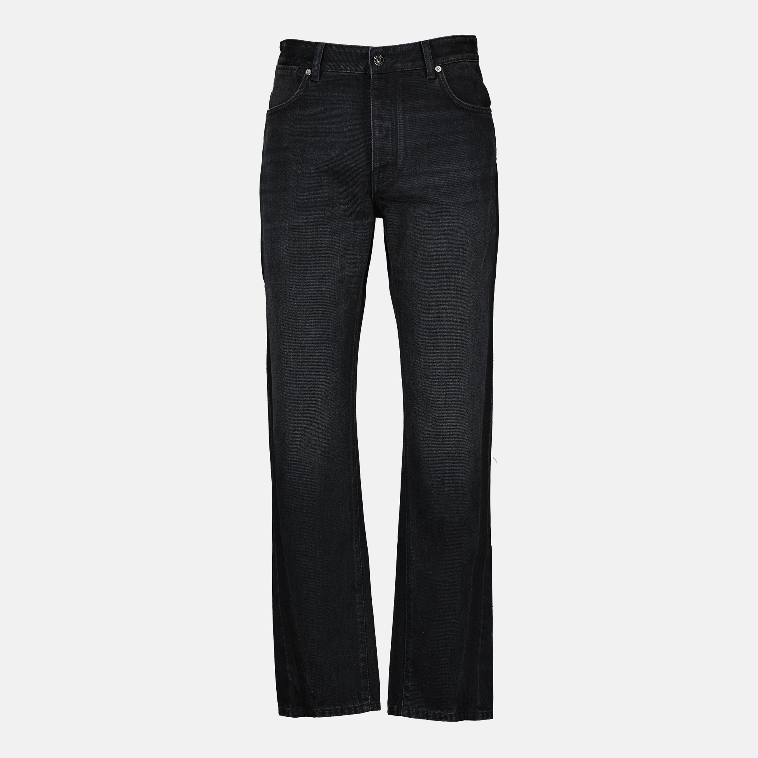 Pantalons Jean Seam en denim noir Givenchy Noir Homme