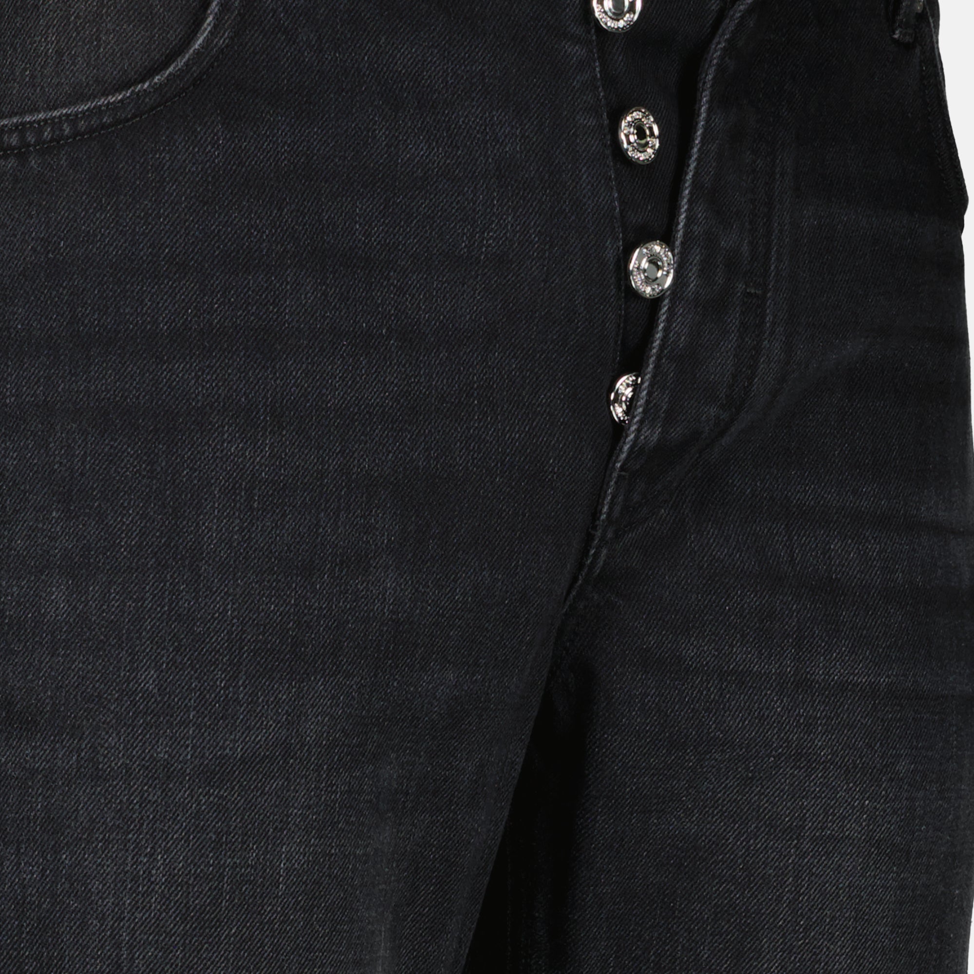 Pantalons Jean Seam en denim noir Givenchy Noir Homme
