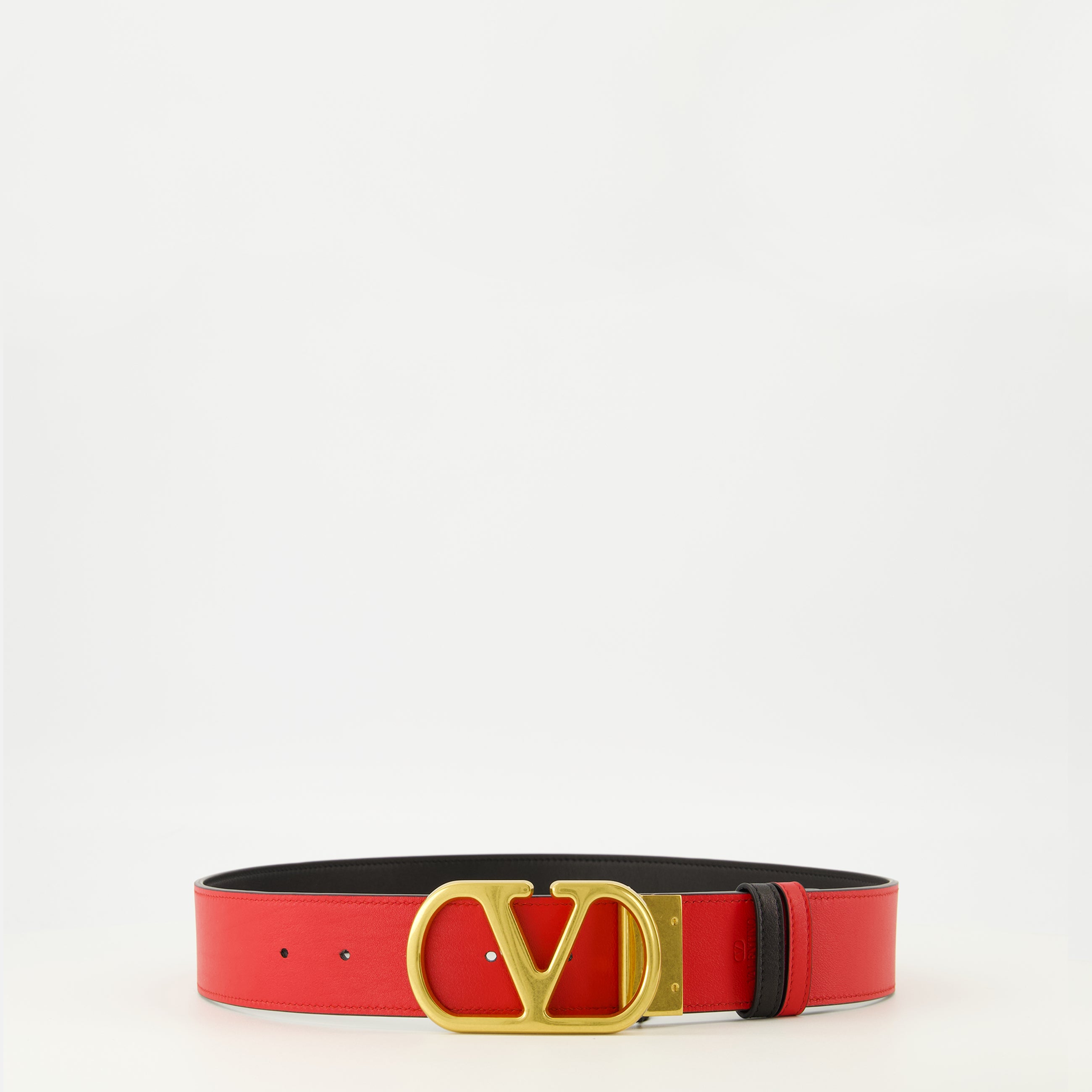 valentino red belt