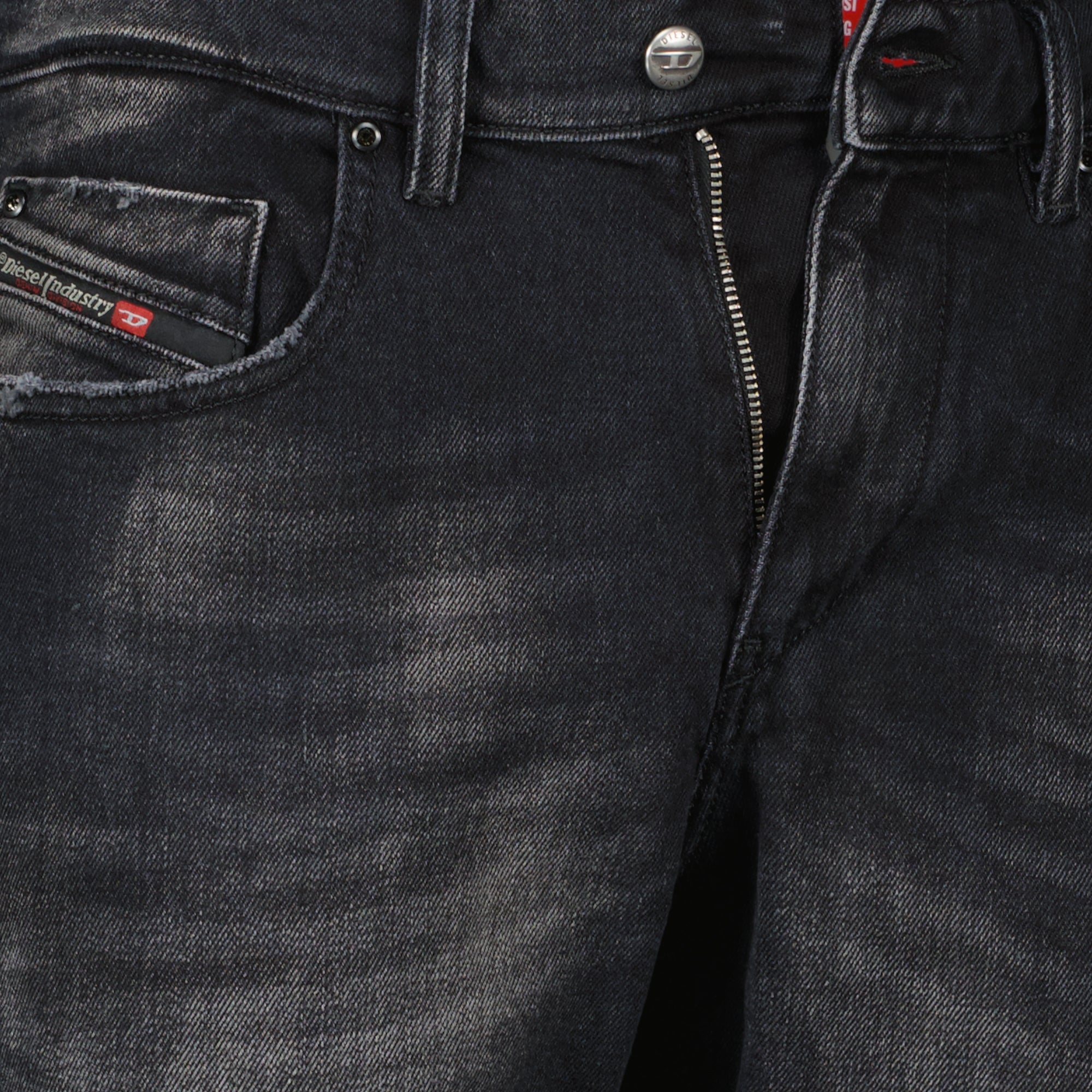 Pantalons Jean D-Strukt L32 noir Diesel Noir Homme