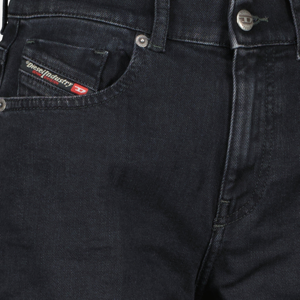 Pantalons Jean D-Akemi 1978 L28 black Diesel Noir Femme