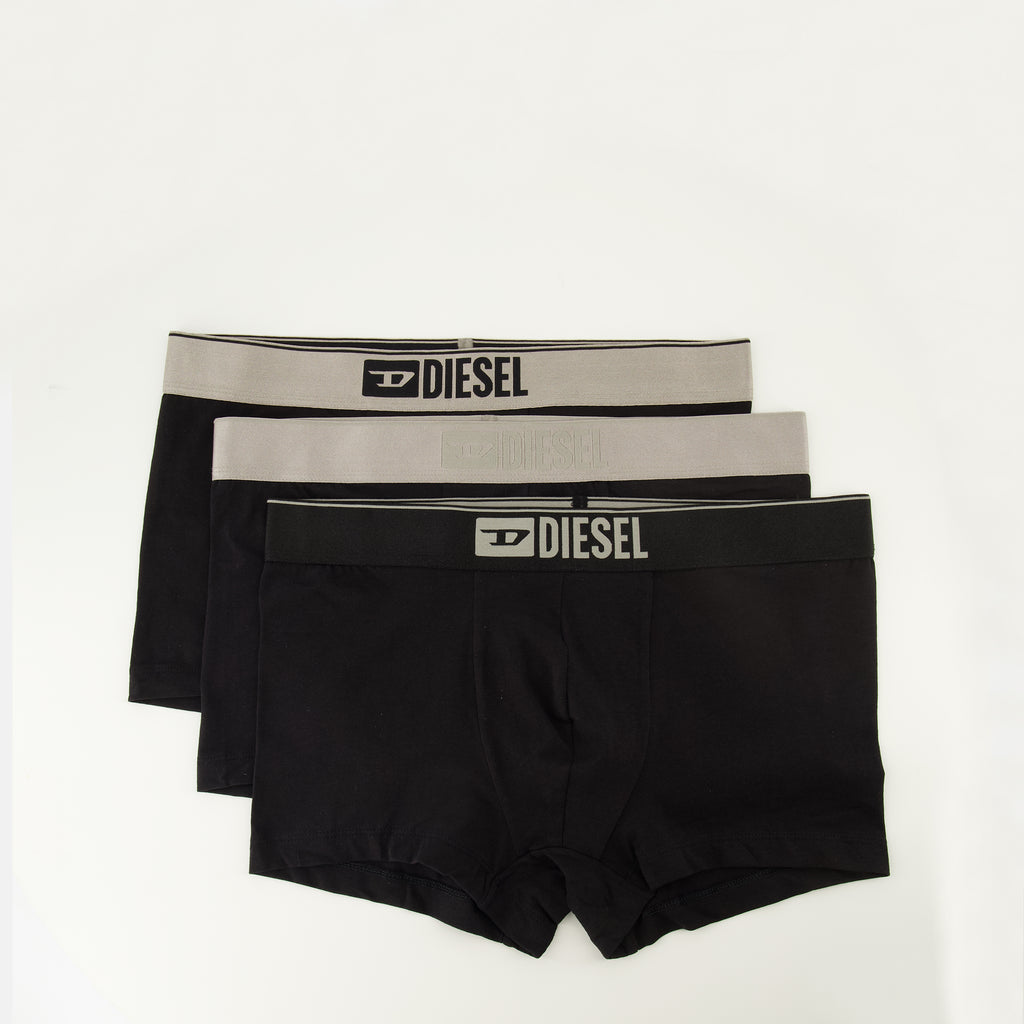 Sous-vêtements et homewear Set di Boxer Neri Diesel Noir Homme