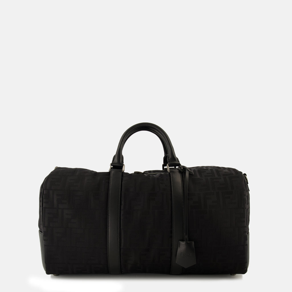 Sacs de sport et voyage FF Black Travel Bag Fendi Noir Homme