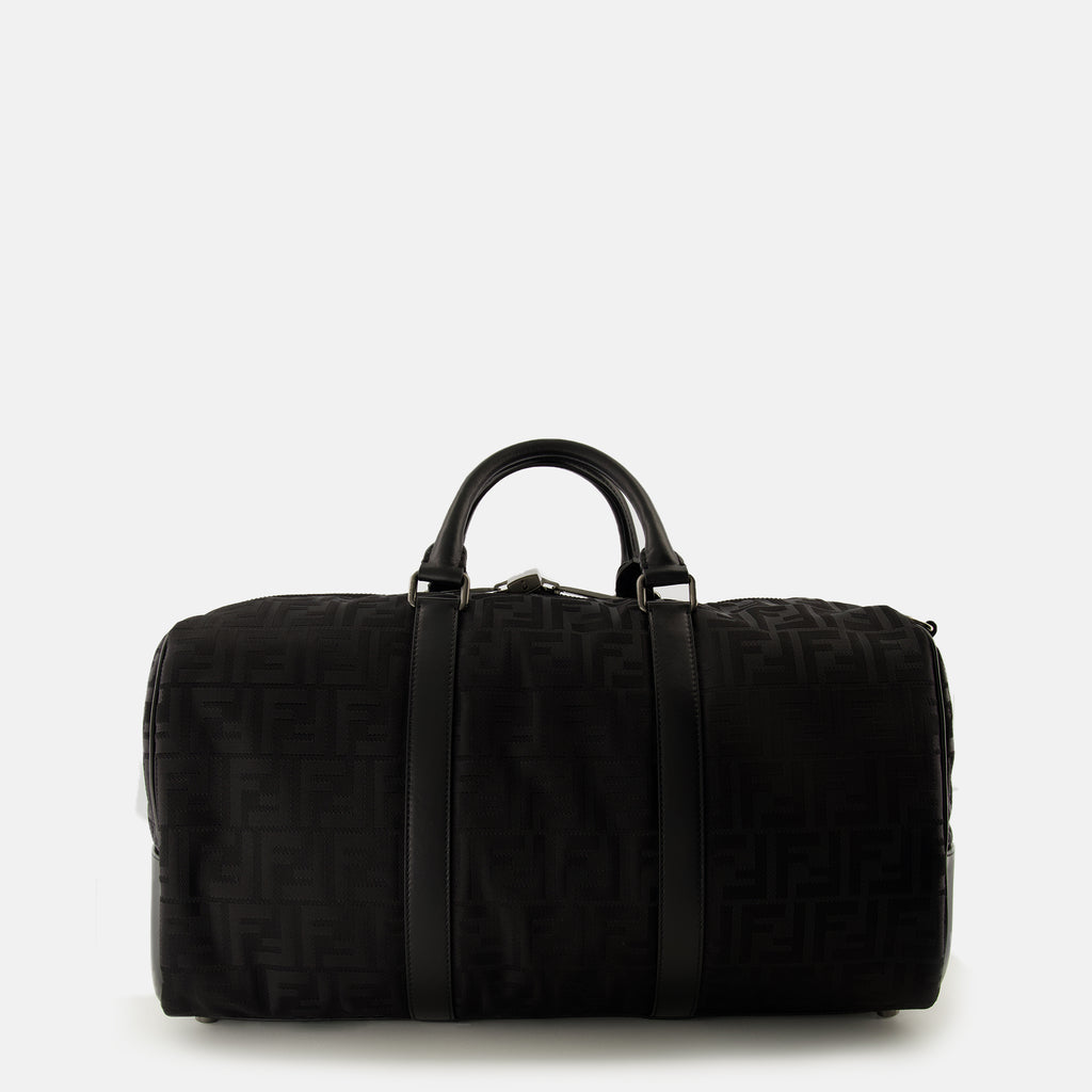 Sacs de sport et voyage FF Black Travel Bag Fendi Noir Homme