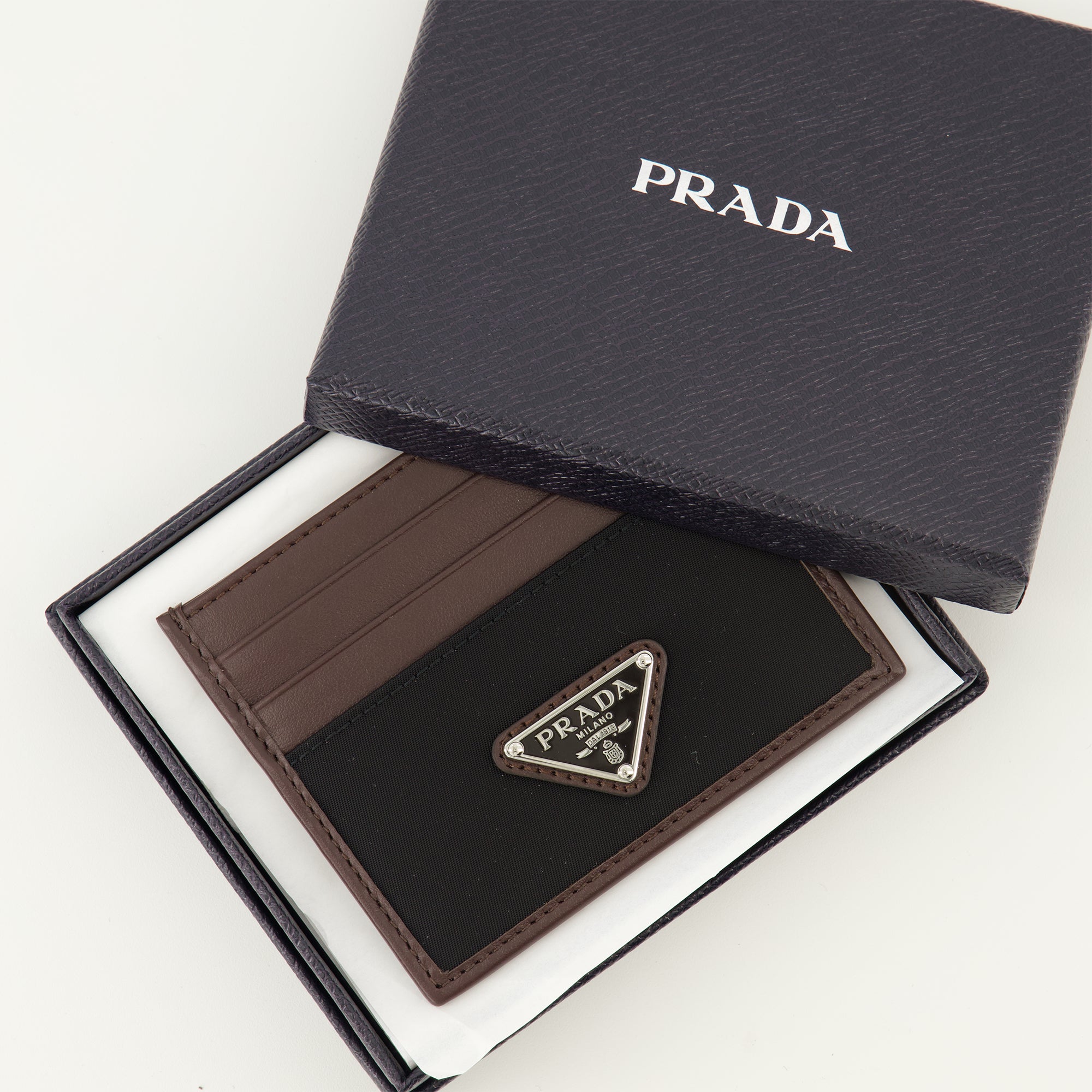 Petite maroquinerie Porte-cartes Speedrock noir Prada Noir Homme