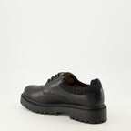 Image de l'article Derby Explorer III noir de la marque Dior pour Homme - Saison Printemps-Été 2026 - Vue trois quarts arrière droite