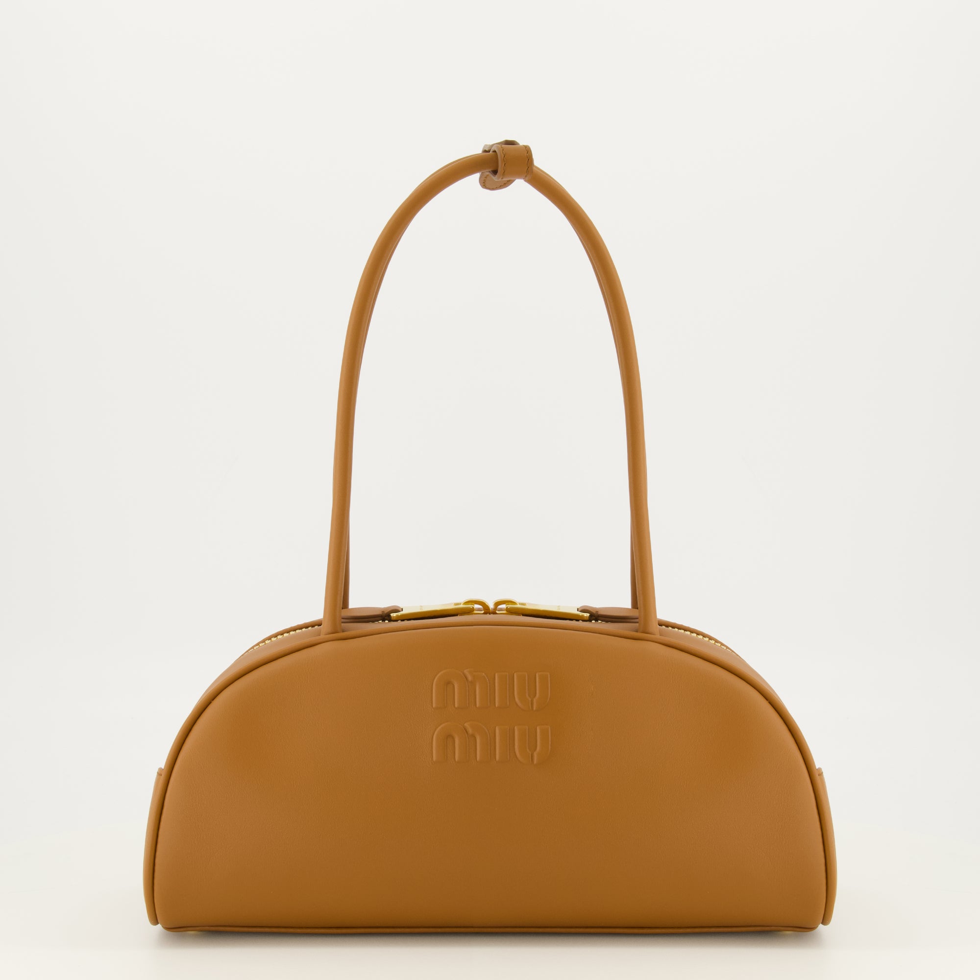 Sacs à main et épaule Saco de Couro Castanho Miu Miu Marron Femme