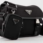 Umhängetaschen Re-Nylon Schultertasche Prada Schwarz Homme