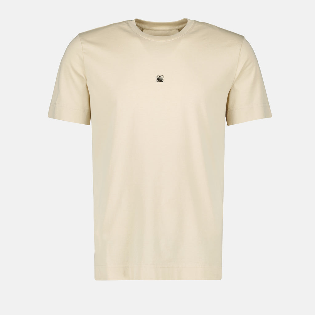 T-shirts T-shirt brodé 4G Givenchy Beige Homme