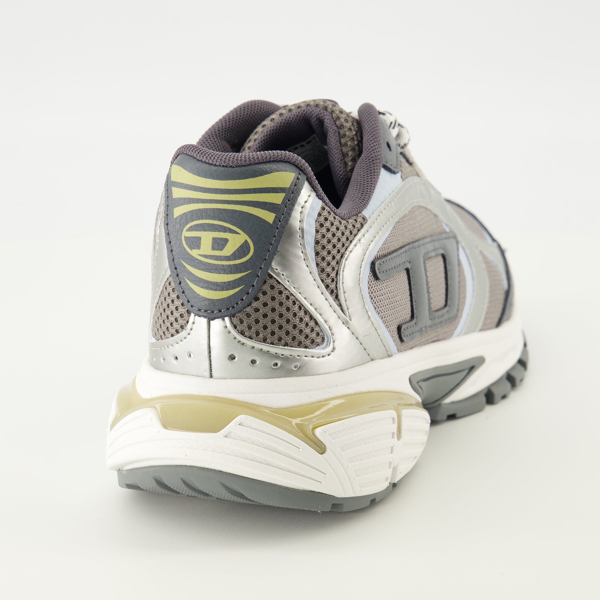 Bild der Diesel Herren Baskets Pro-V-Dense in Taupe und silbergrau - Frühling-Sommer 2026 - Rückansicht