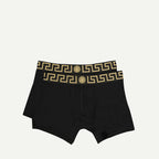 Unterwäsche und homewear Lot de boxers Versace Schwarz Homme