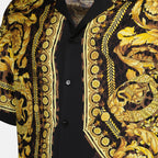 Hemden Chemise en soie Barocco Versace Gelb Homme