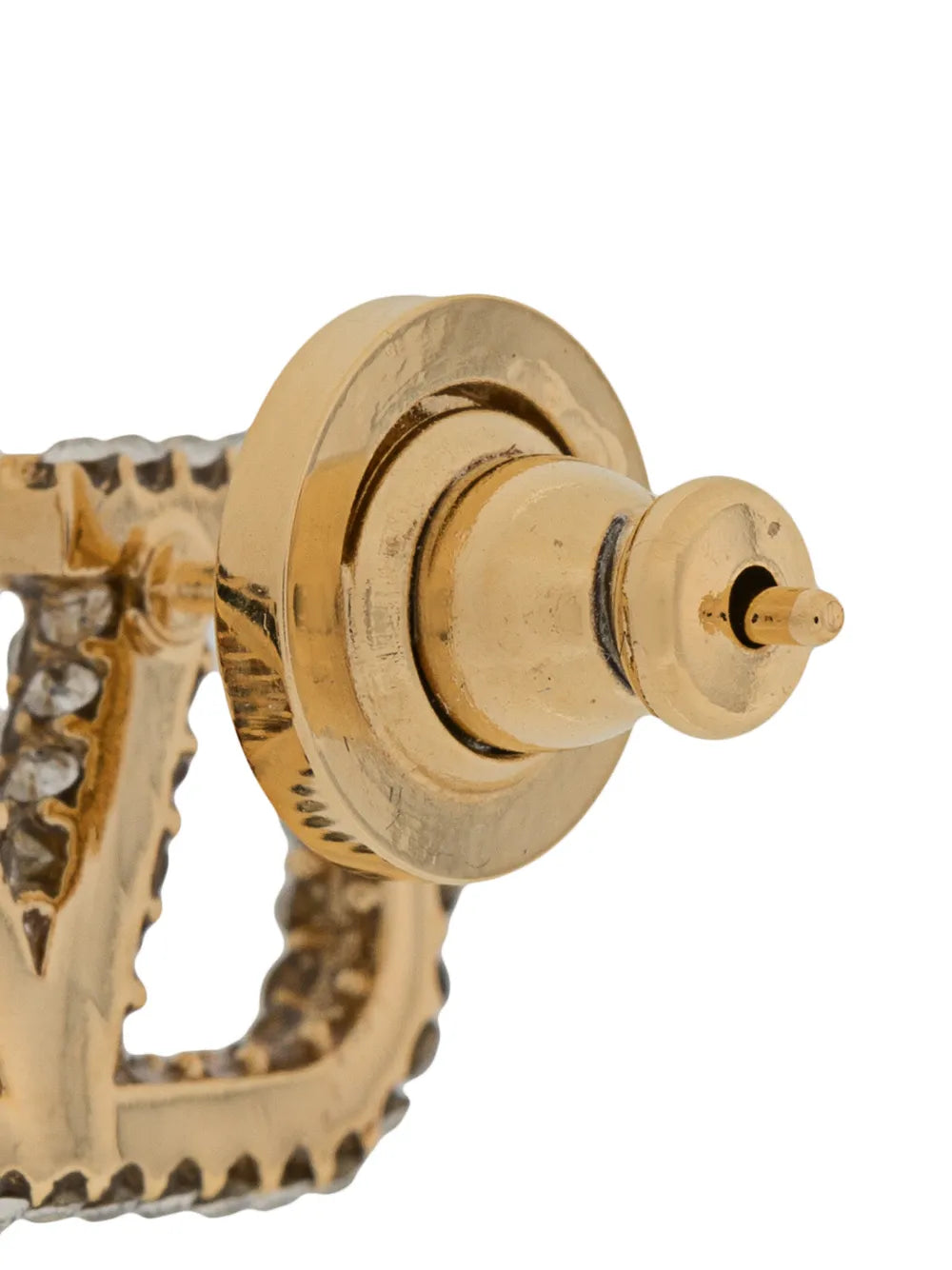 Schmuck Vlogo Kristallohrringe Valentino Garavani Gold Damen