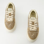 Sneakers Fendi Match Sneakers Fendi Brown Femme