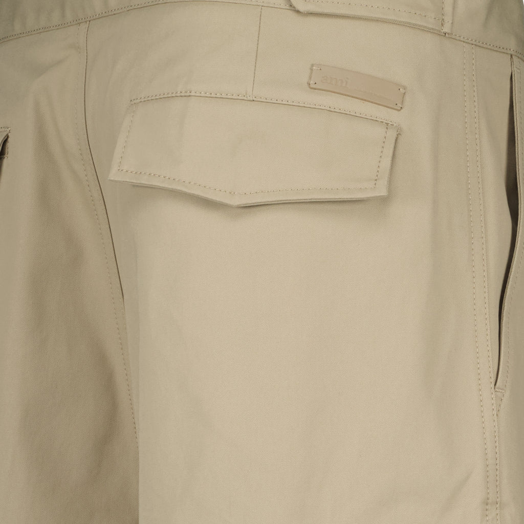 Pantalons Pantalon Cargo Ami PARIS Beige Homme