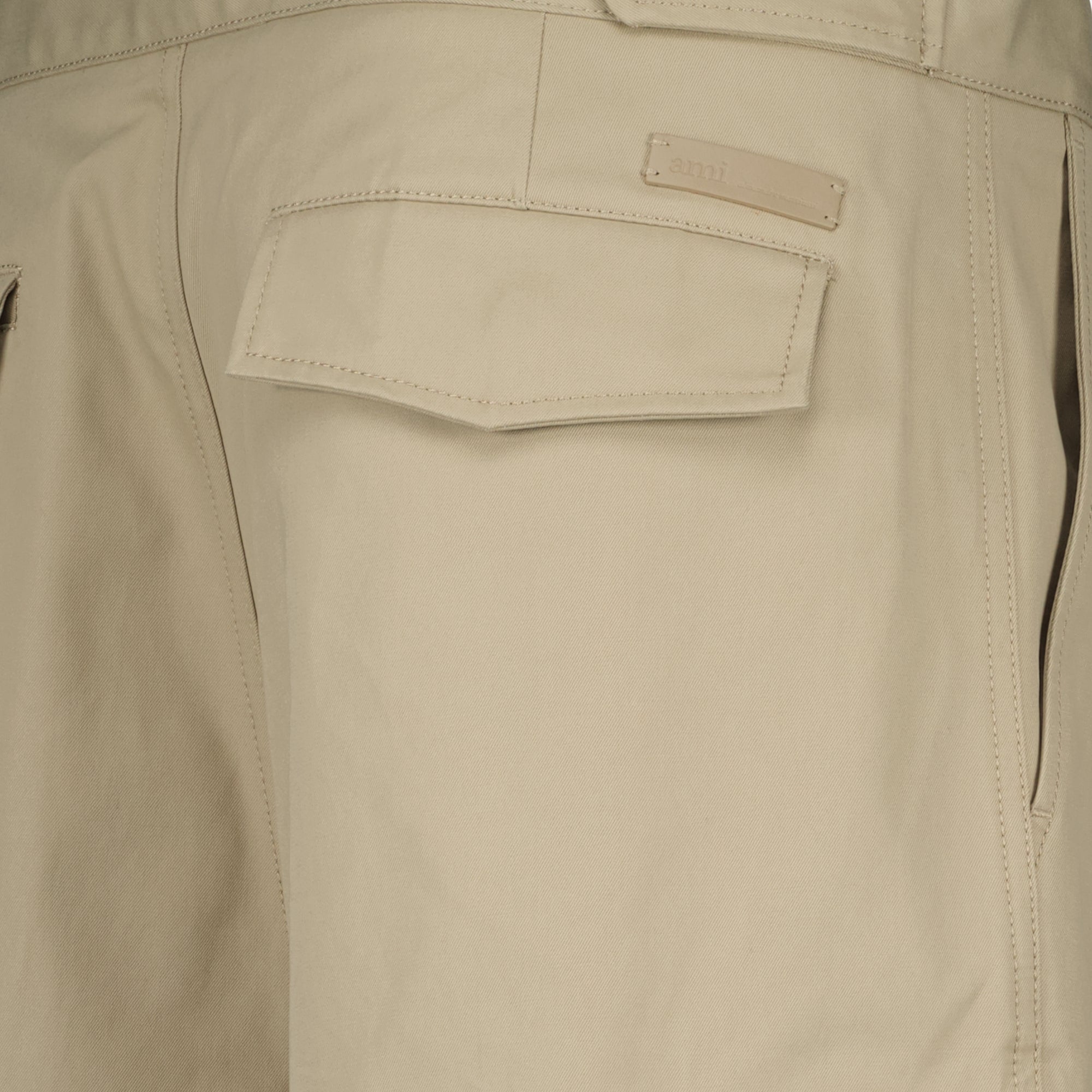 Pantalons Pantalon Cargo Ami PARIS Beige Homme
