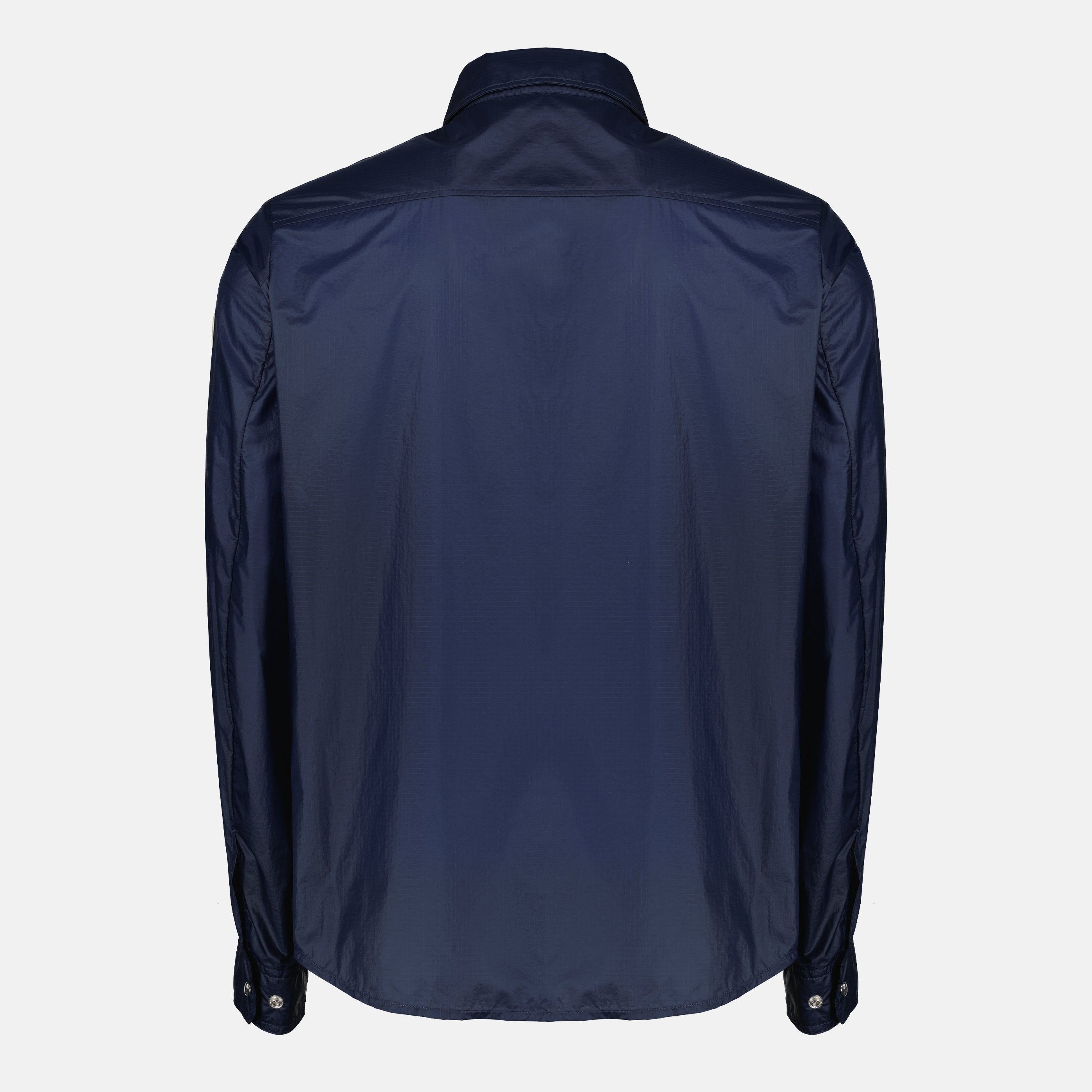 Chemises Camisa de Nylon Azul Marino Moncler Bleu foncé Homme